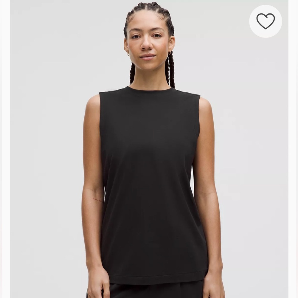 Lululemon Athletica Black Muscle Tee